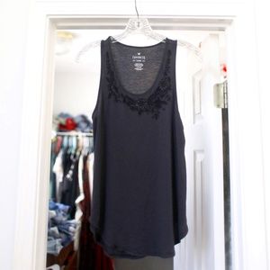American eagle embroidered tank